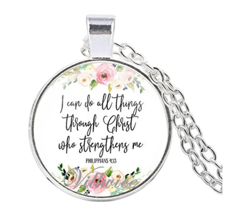 Bible Quote Pendant